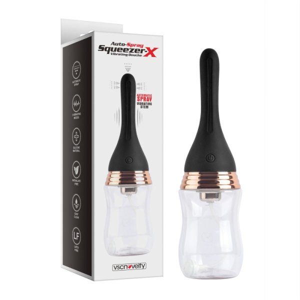 (image for) Squeezer-X Auto-Spray Vibrating Douche