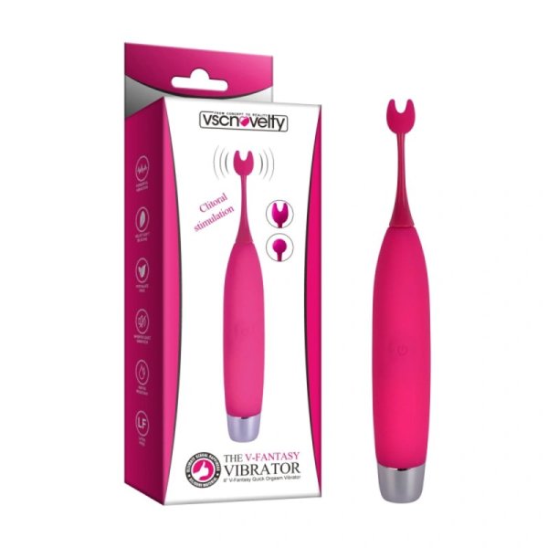 (image for) 7.5” V-Fantasy Quick Orgasm Vibrator