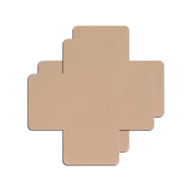 (image for) Cross I-Assorted ( Vanilla,Puprle,Seafoam, Black) -4 Pair