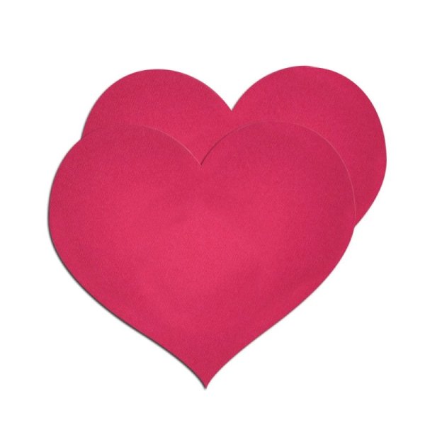(image for) Heart II-Assorted ( Fuschia,Pink,Thistle, Blue) -4 Pair