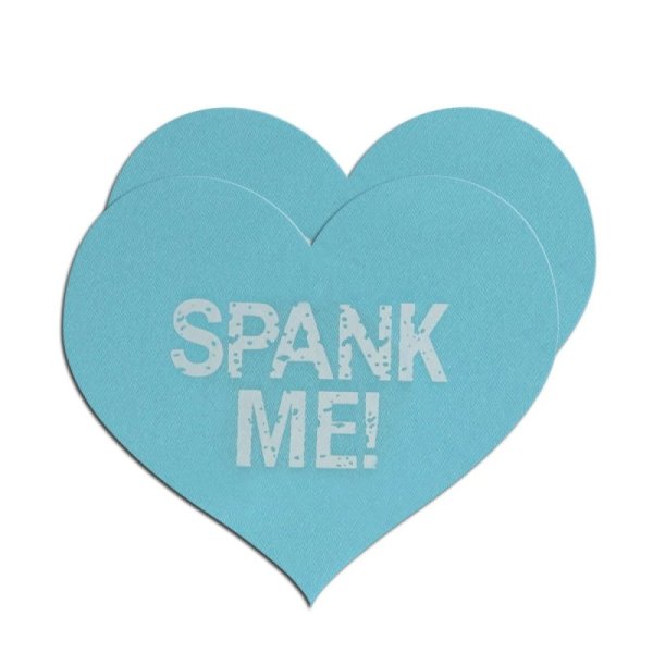 (image for) Hearts-Spank Me-Assorted ( Fuschia,Seafoam,Thistle, Blue) -4 Pair