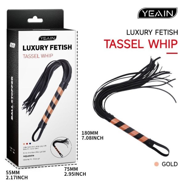 (image for) Leather Tassel Whip