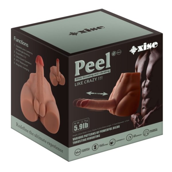 (image for) Peel - Thrusting Dildo Half Body Sex Doll Man