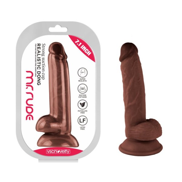 (image for) Mr. Rude 7.2" Realistic Penis