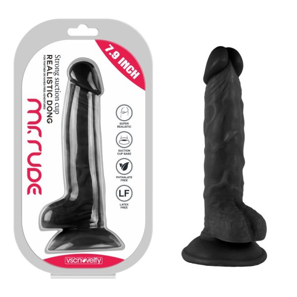 (image for) Mr. Rude 7.9" Realistic Testicle Penis