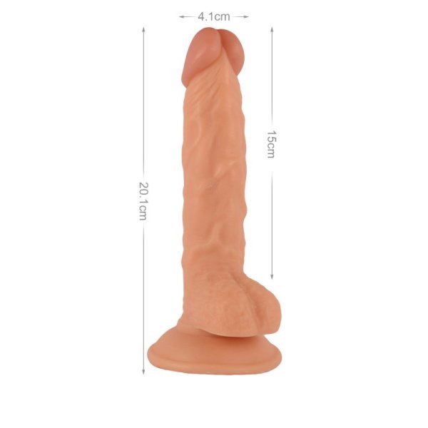 (image for) Mr. Rude 7.9" Realistic Testicle Penis