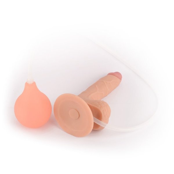 (image for) 7” Easy-Squirter Ejaculating Realistic Dildo