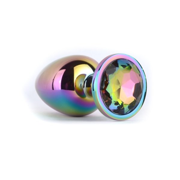 (image for) Jewelled Secret Butt Plug Rainbow