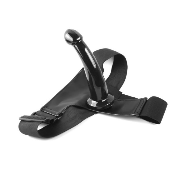 (image for) Black Magic Unisex Strap-On Dildo for both receiver and wearer