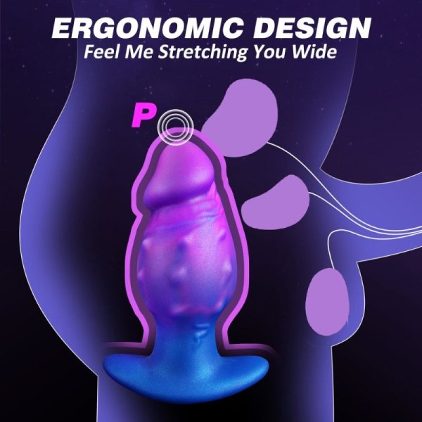 (image for) 6.3" Silicone Anchor Base Anal Dildo