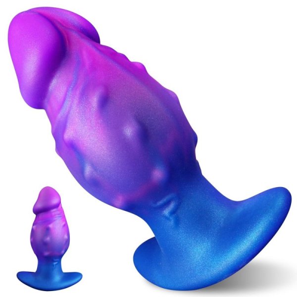 (image for) 6.3" Silicone Anchor Base Anal Dildo