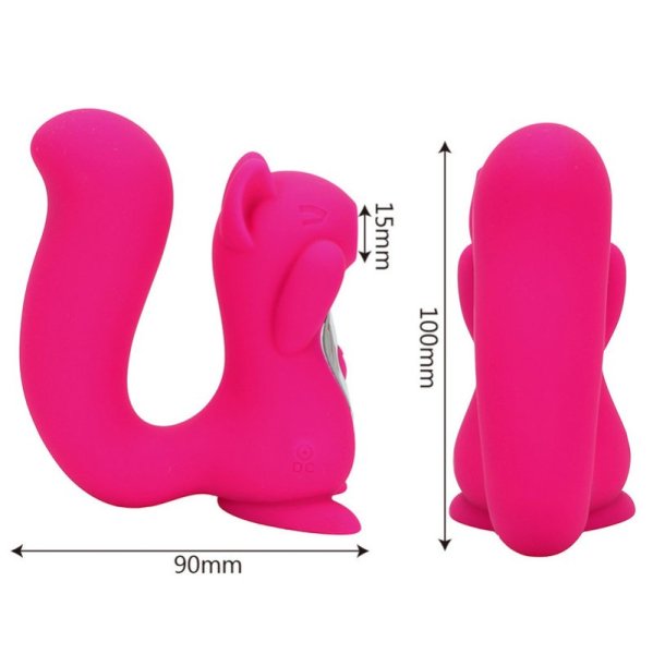 (image for) Squirrel Suction & Vibration Vibrator