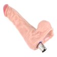 (image for) Realistic Dong With Ball For Fuck Machine
