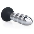 (image for) Silicone Suction Metal Butt Plug