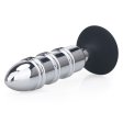 (image for) Silicone Suction Metal Butt Plug