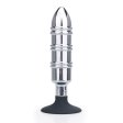 (image for) Silicone Suction Metal Butt Plug