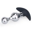(image for) Silicone Anchor Metal Butt Plug