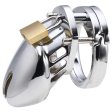 (image for) Steel Male Padlock CB6000S Chastity Cage Device - Small