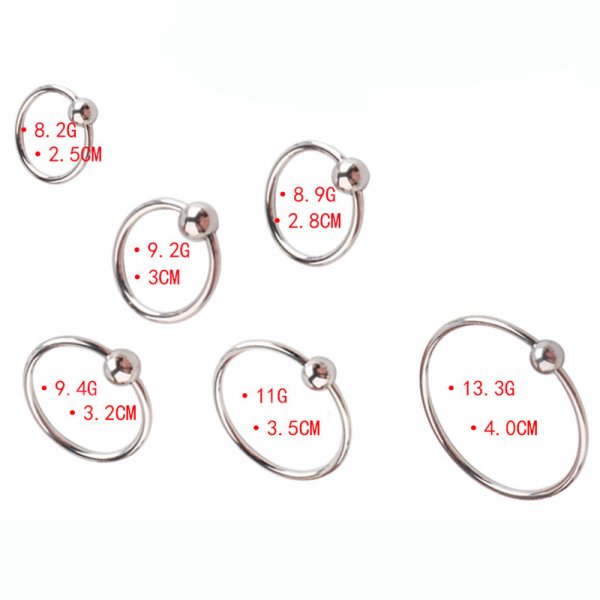 (image for) Steel Cock Head Ring