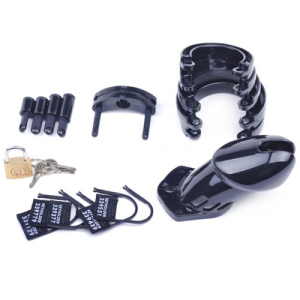 (image for) CB6000 Male Chastity Device Cock Cage - Balck