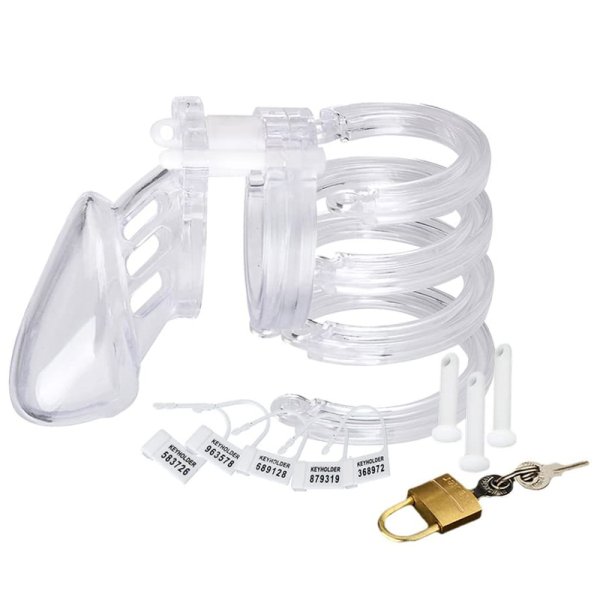 (image for) CB 6000S Male Chastity Device Clear
