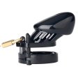 (image for) CB-6000S Short Male Chastity Cage - Balck