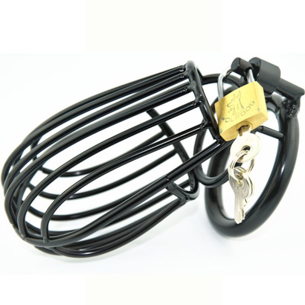 (image for) Samurai Cock Cage Drooping Chastity Device