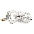 (image for) Master Series Asylum 6 Stainless Steel Chastity Cage
