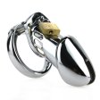 (image for) Steel Male Padlock CB6000 Chastity Cage Device - Big