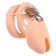 (image for) Silicone CB6000s Chastity Devices In Pink/Green/White/Flesh/Red