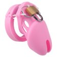 (image for) Silicone CB6000s Chastity Devices In Pink/Green/White/Flesh/Red