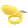 (image for) Silicone CB6000s Chastity Devices In Brown/Purple/Yellow