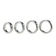 (image for) Chrome Stainless Steel Cock Ring - 1.5cm Height