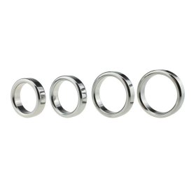 Chrome Stainless Steel Cock Ring - 1.5cm Height Chrome Stainless Steel Cock Ring - 1.5cm Height