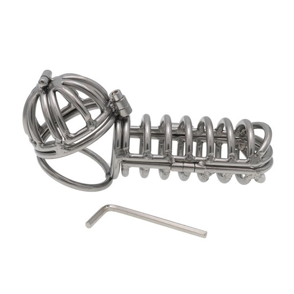 (image for) Cock and Ball Prison Male Chastity - 4” Long