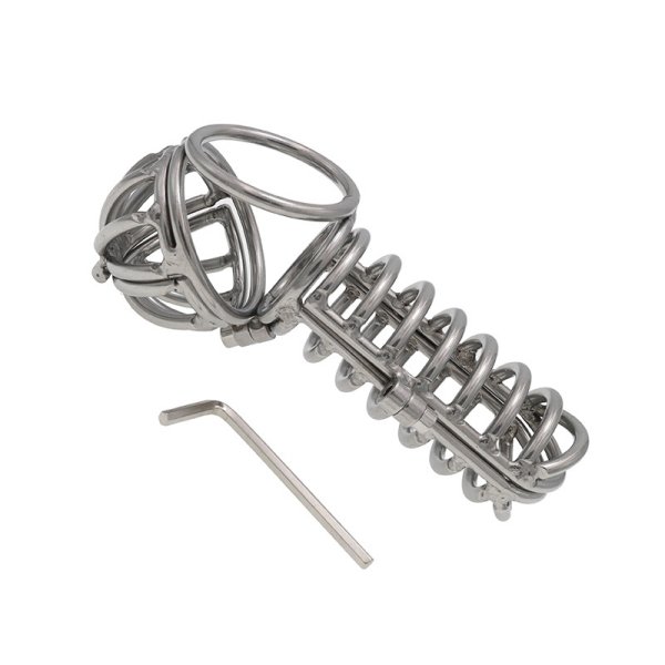 (image for) Cock and Ball Prison Male Chastity - 4” Long