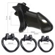 (image for) Rikers Locking Chastity Device - Black