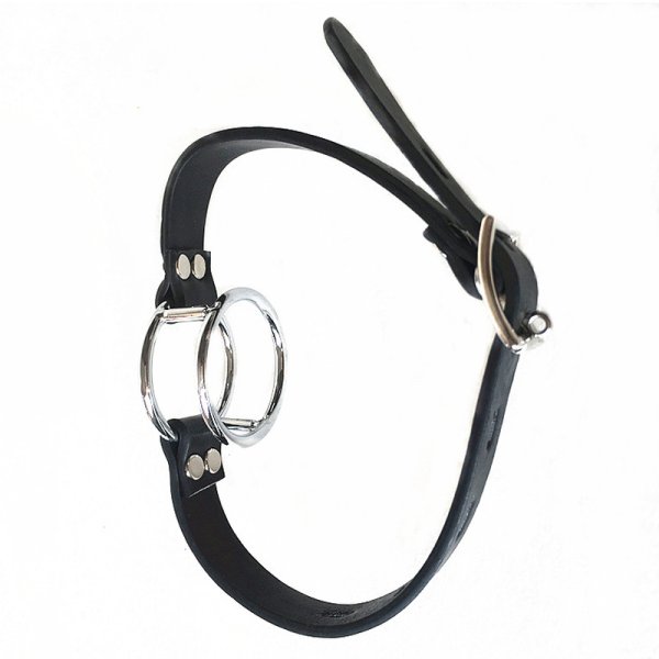 (image for) Double Metal Locking Ring Gag