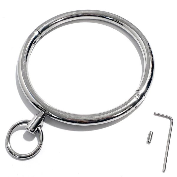 (image for) Stainless Steel Neck Collars With O Ring