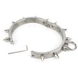 (image for) Male And Female Stainless Steel Spiked Dog Collars