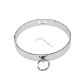Steel M Hollow-out Collar Restraint