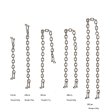 (image for) Allen Screw Chain For Wrist And Ankle Cuffs