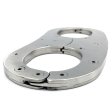 (image for) Unisex Stainless Steel Wrist Restraints with Padlock