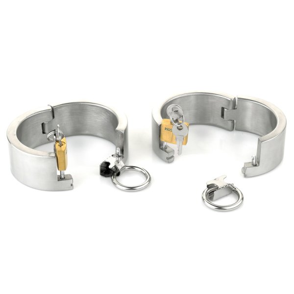 (image for) Stainless Steel Heavy Duty Ankle Restraints
