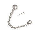 (image for) Stainless Steel Toe Cuffs With Chain