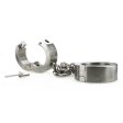 (image for) Super Heavy Bondage Ankle Cuffs With Chain - 4 KG