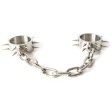 (image for) Spiked Stainless Steel Ankle/Wrist Cuffs