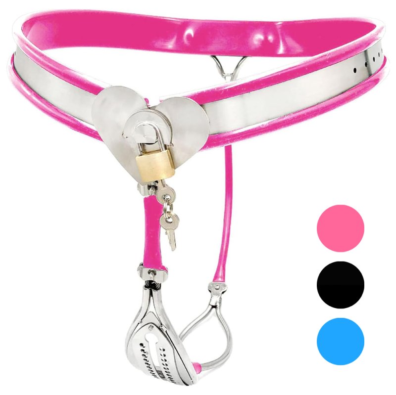 (image for) Invisible Lockable T-Back Chastity Panties with Hole