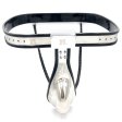 (image for) Male Adjustable Stainless Steel Chastity Belt