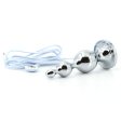 Electric Shock Metal Anal Plug